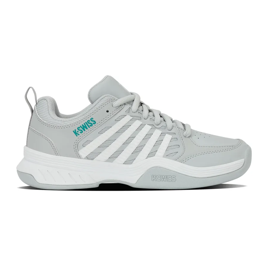 K-Swiss Court Express 2 Teppichschuh Damen - hellgrau, weiß