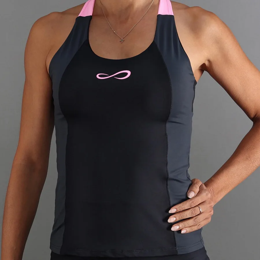 Endless CODE Tank-Top Damen - schwarz