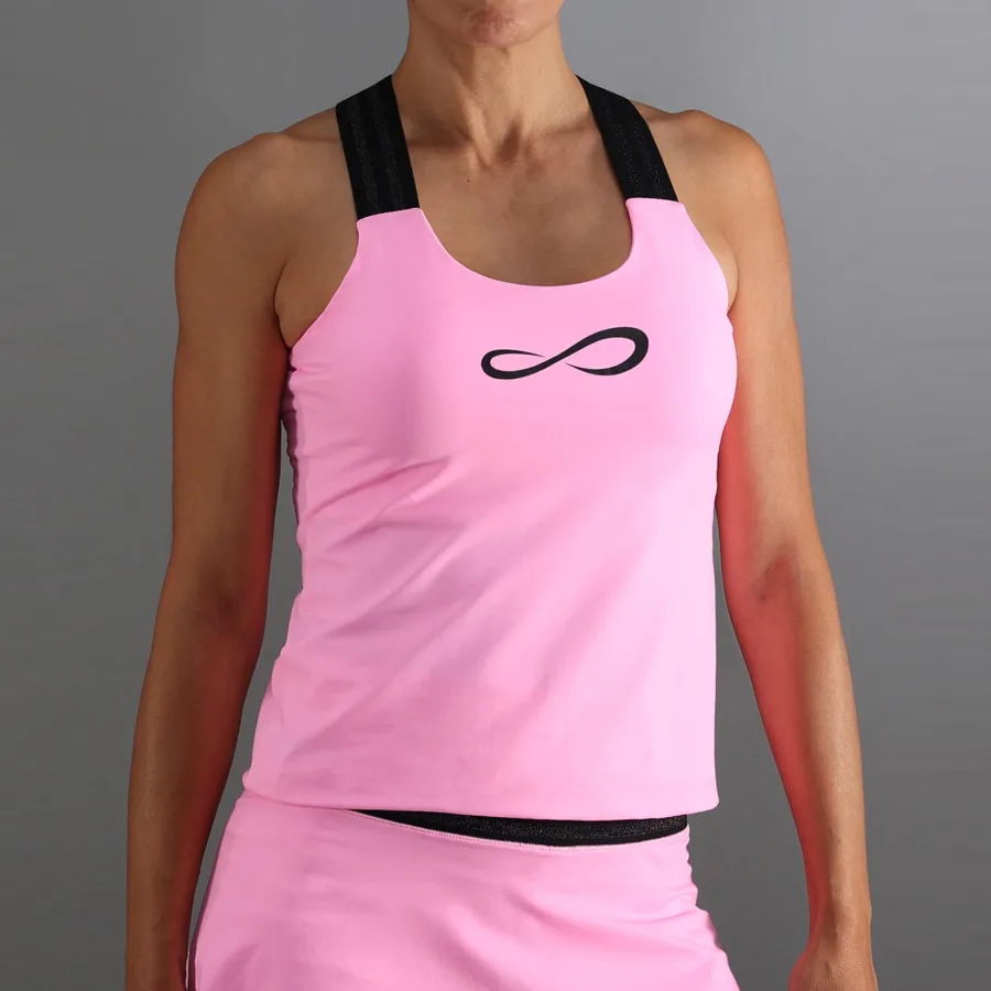 Endless GLOSS Tank-Top Damen - pink