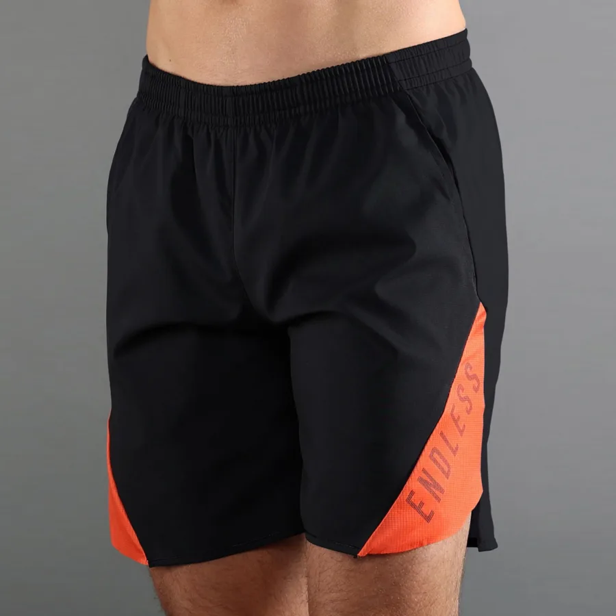 Endless PHOENIX Shorts Herren - schwarz, orange