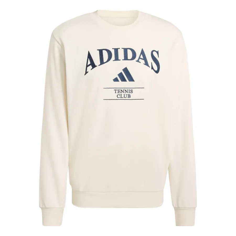 adidas Heritage Graphik Sweatshirt Herren - weiß, dunkelblau