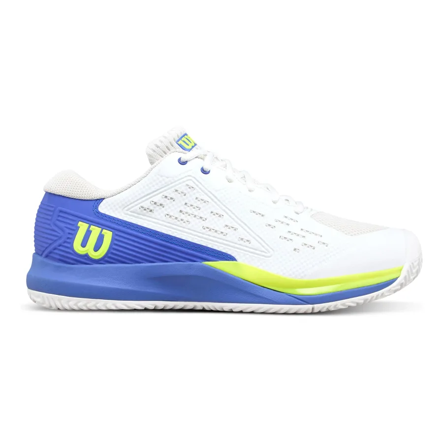 Wilson Wilson Rush Pro Ace Allcourtschuh Herren - Weiß, Blau
