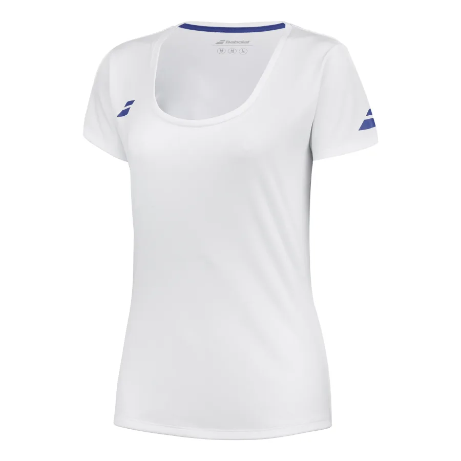 Babolat Babolat Play Cap Sleeve T - Shirt Mädchen Weiß