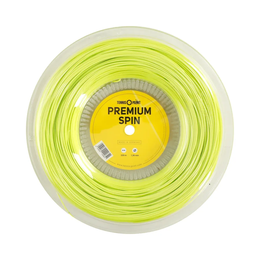 Tennis-Point Tennis - Point Premium Spin Saitenrolle 220m Limette