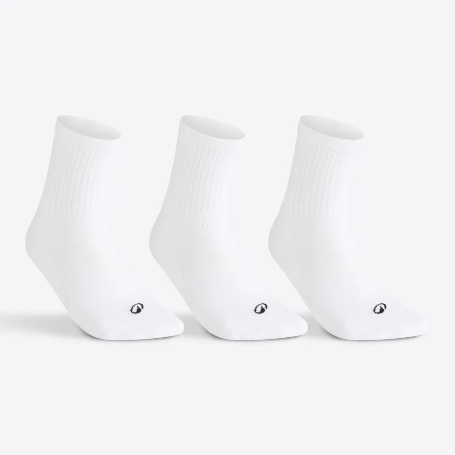 Decathlon Tennissocken High 3er-Pack - RS 100 weiß