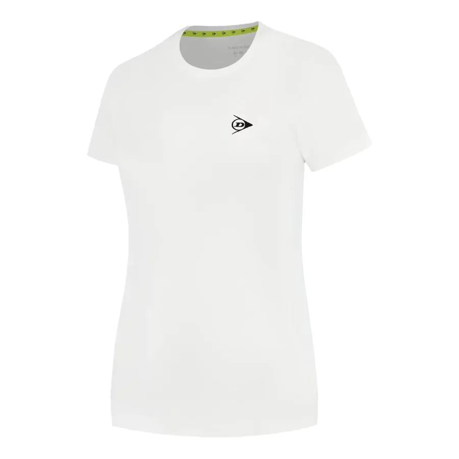Dunlop Club Crew T-Shirt Damen-Weiß