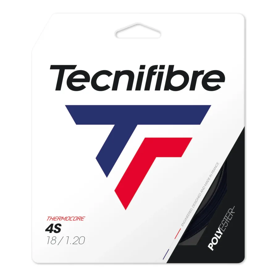 Tecnifibre Black Code 4S 12m Saitenset-Schwarz