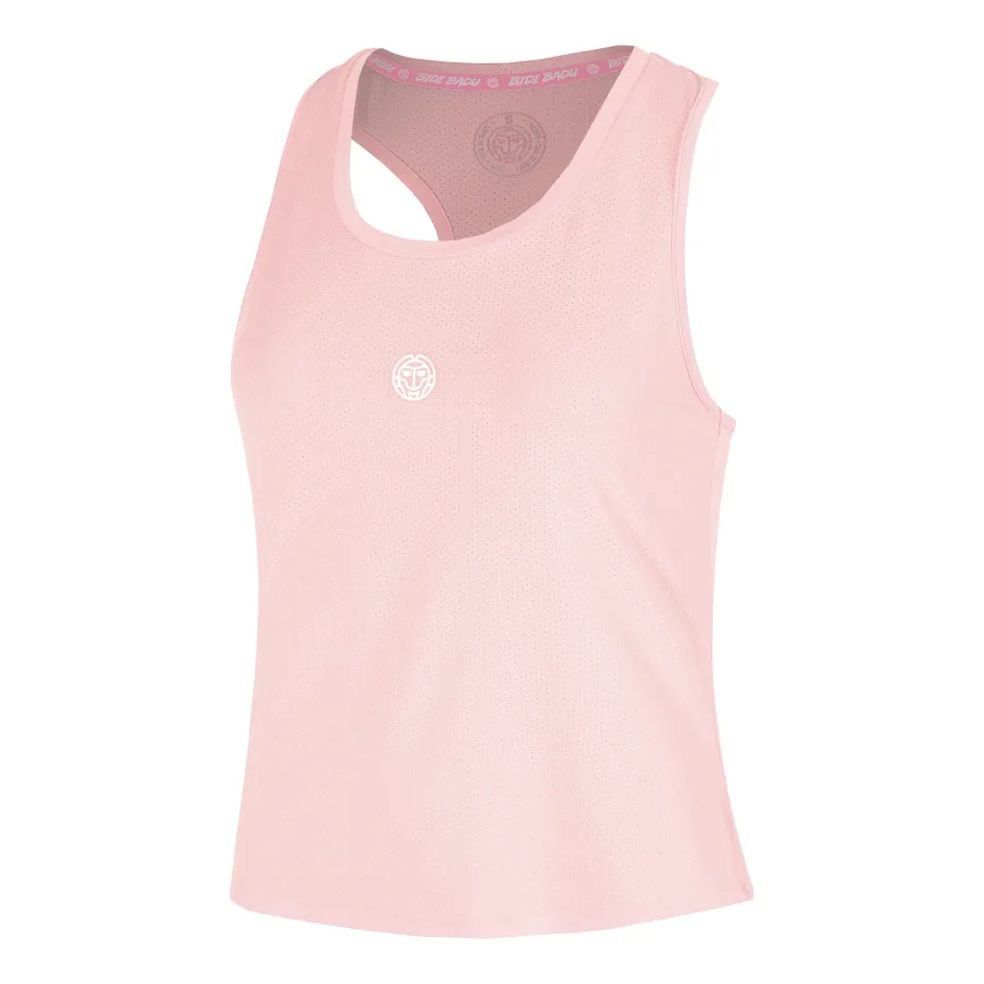 BIDI BADU Out of Control Racerback Tank-Top Damen - rosa, weiß