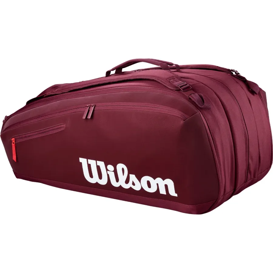 Wilson Wilson - Defyer 15 Pack Racket Bag Tennistasche burgund