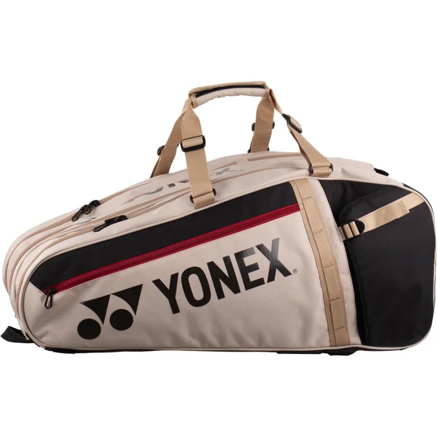 Yonex YONEX - Gearlogic Racket Bag 12er Tennistasche beige