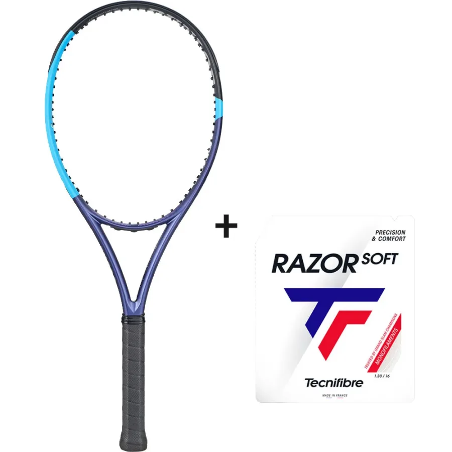 Dunlop Dunlop - FX500 Tennisschläger 2026 (300g) inkl. Razor Soft 1.25 12,2m Tennissaite