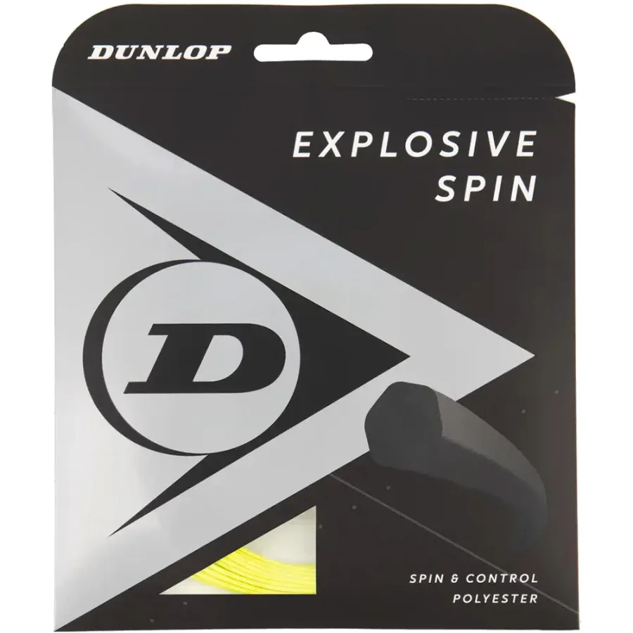 Dunlop Dunlop - Explosive Spin 16g/1.30mm Tennissaite gelb