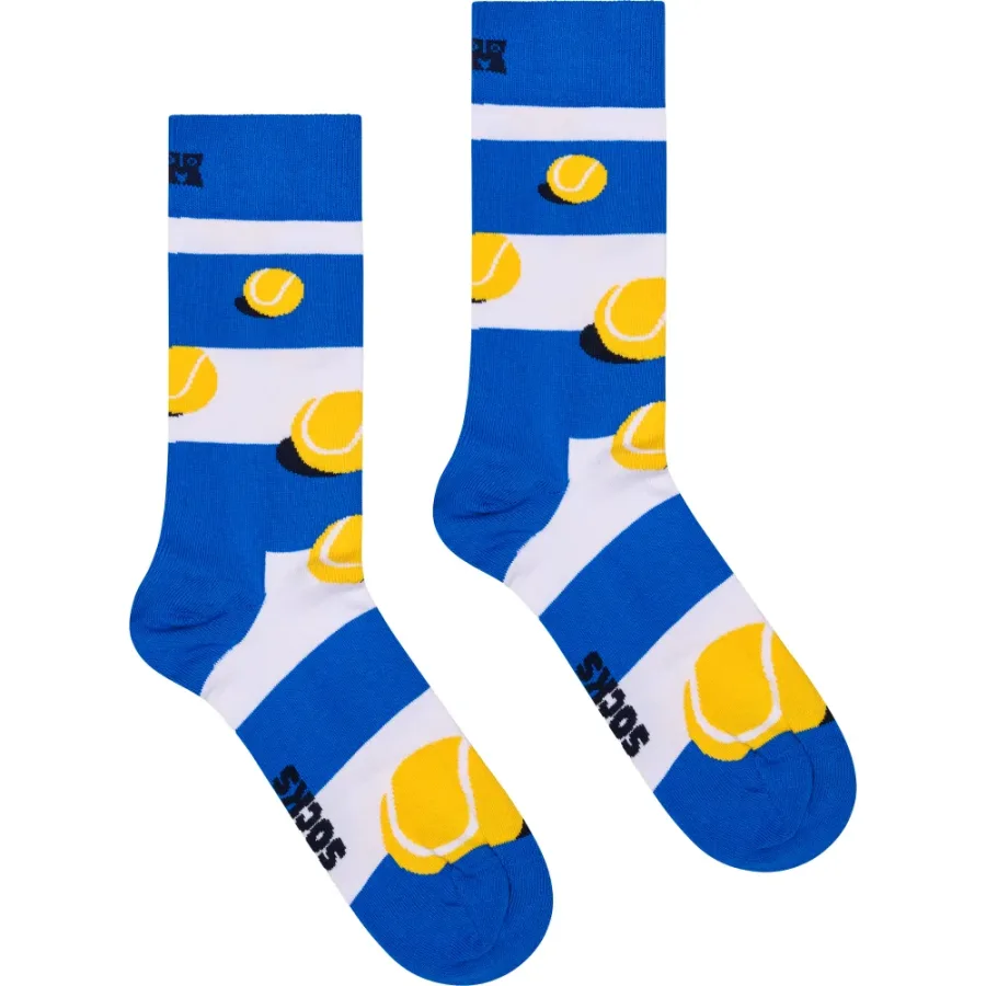 Happy Socks Happy Socks - Tennis Stripe Socken blau