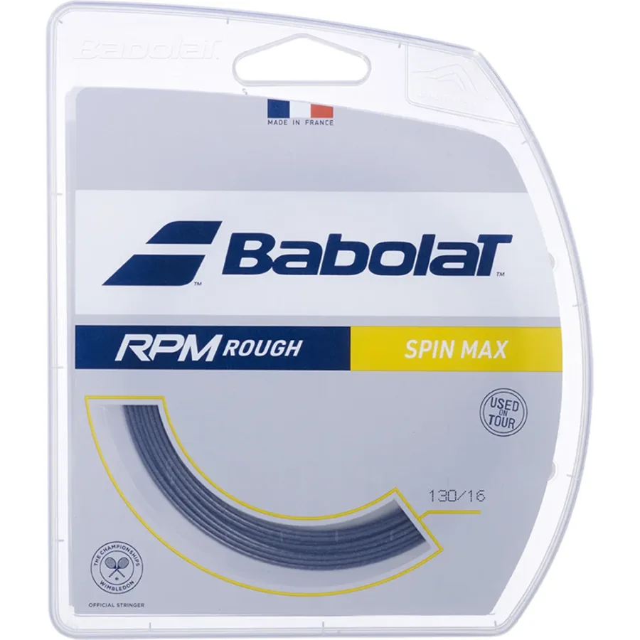 Babolat Babolat - RPM Rough 12m Tennissaite dunkelgrau