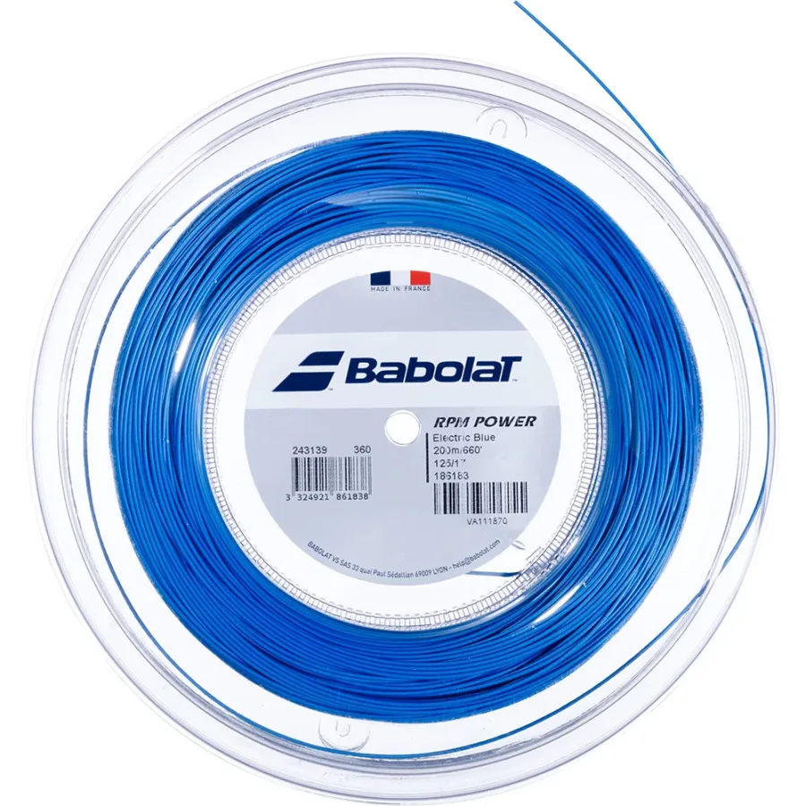 Babolat Babolat - RPM Power Tennissaite 200m electric blue