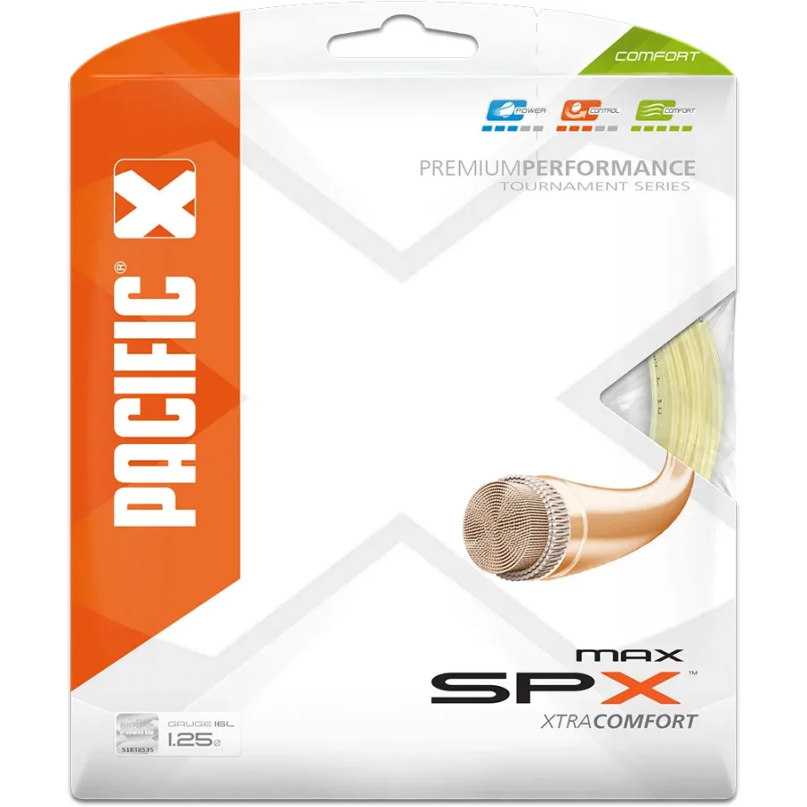 Pacific Pacific - SPX MAX 1,25mm/16L 12,2m Tennissaite natural