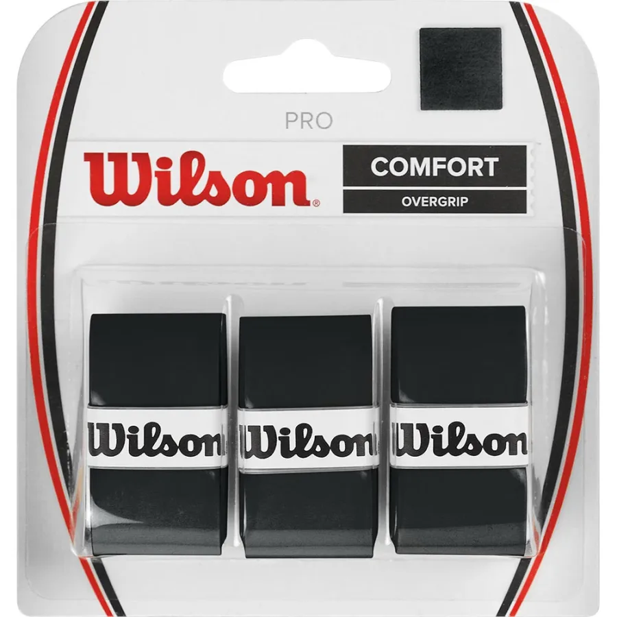 Wilson Wilson - PRO Overgrip Griptape 3er-Pack schwarz