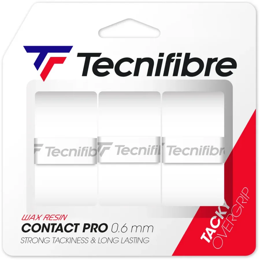 Tecnifibre Tecnifibre - Pro Contact Griffband 3er Pack weiß