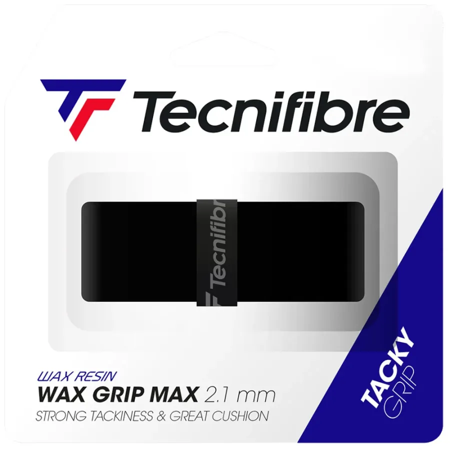 Tecnifibre Tecnifibre - Wax Max Grip Griffbänder schwarz
