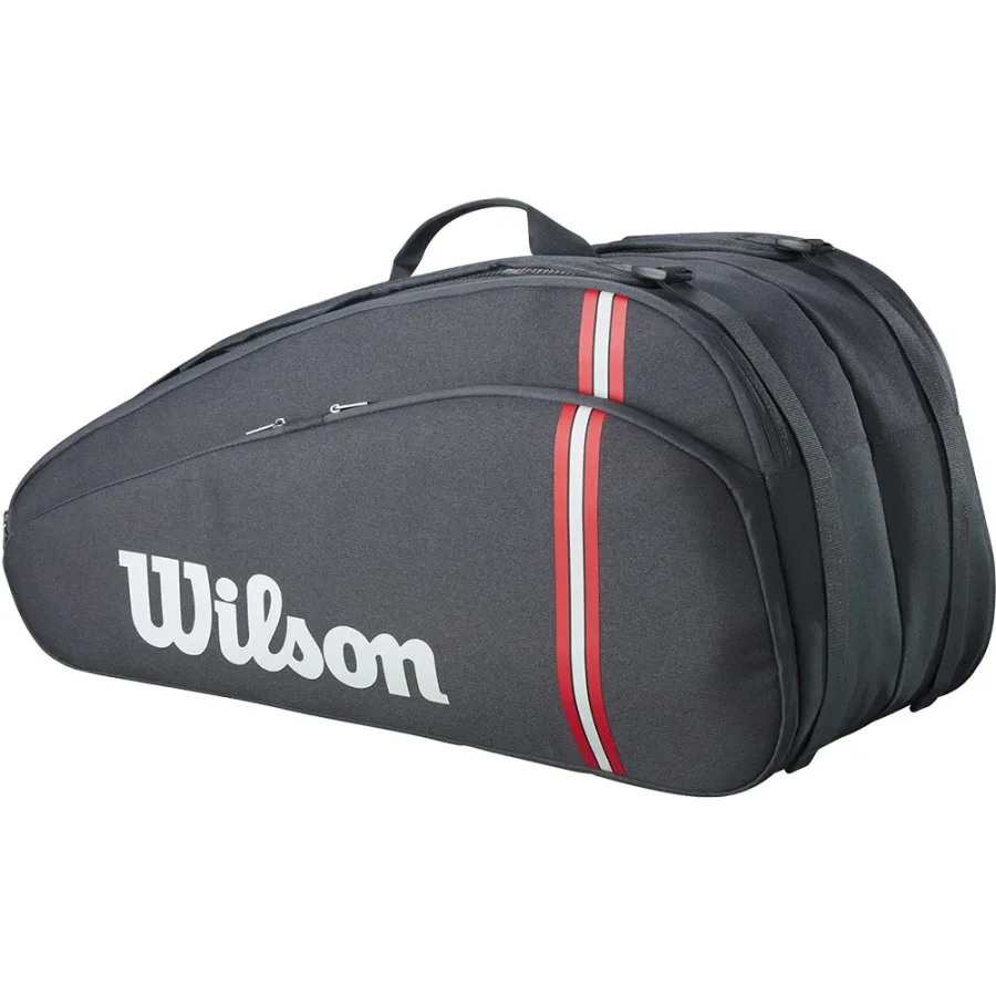 Wilson Wilson - Tour 12 Pack Racket Bag Tennistasche für 12 Schläger schwarz