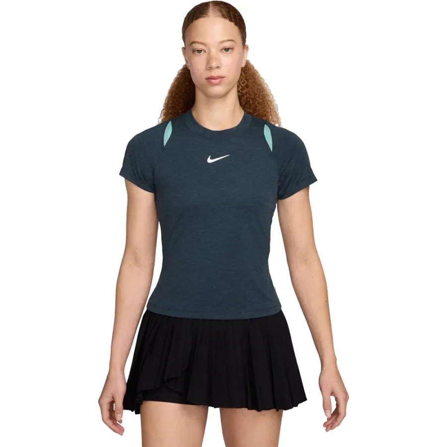 Nike Nike - Court Advantage Dri-Fit Tennis T-Shirt Damen armory navy