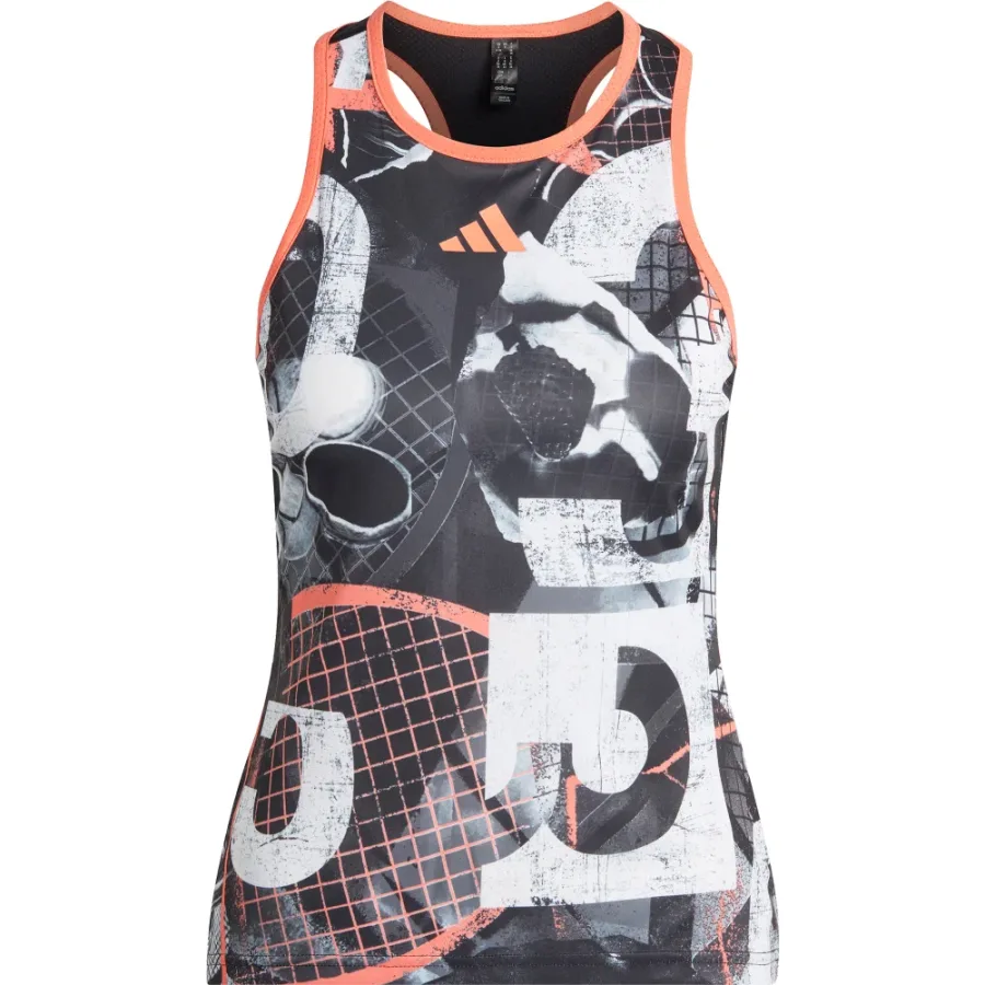 adidas adidas - Club Tennis Graphic Tanktop Damen white