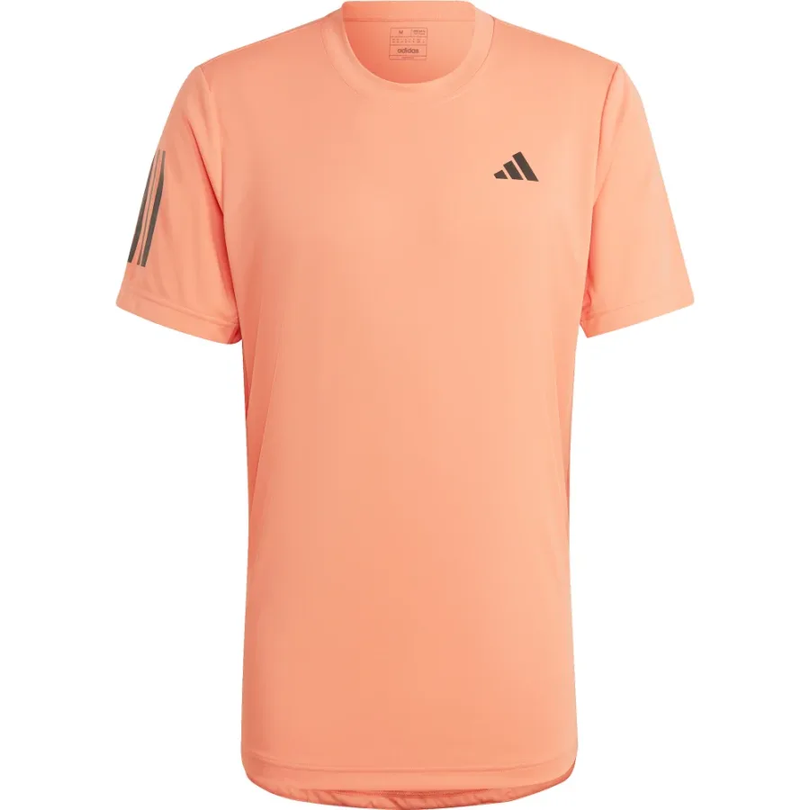 adidas adidas - Club Tennis 3-Streifen T-Shirt Herren semi coral fusion