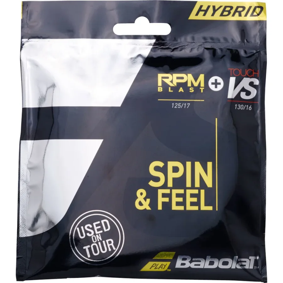 Babolat Babolat - RPM Blast 125+Touch VS 130 Set Tennissaite schwarz