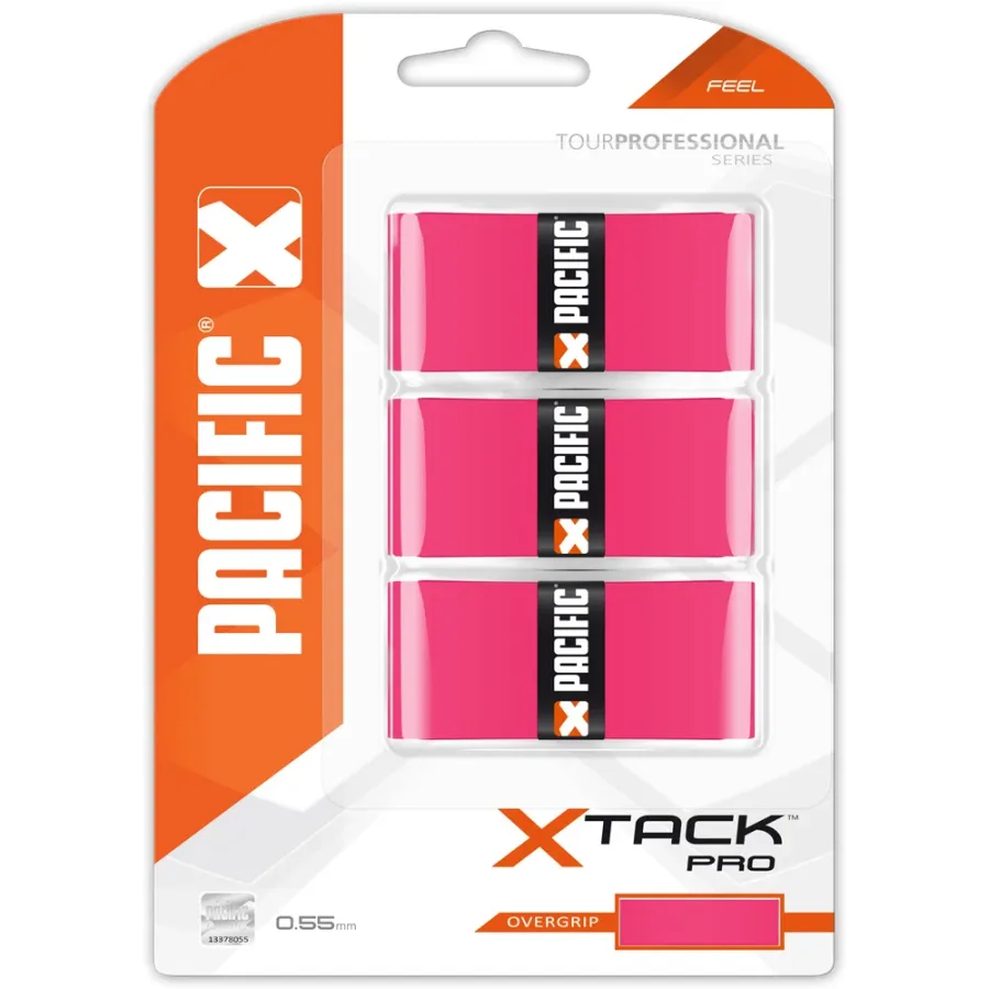 Pacific Pacific - X Tack Pro Griffbänder 0,55mm 3er pink