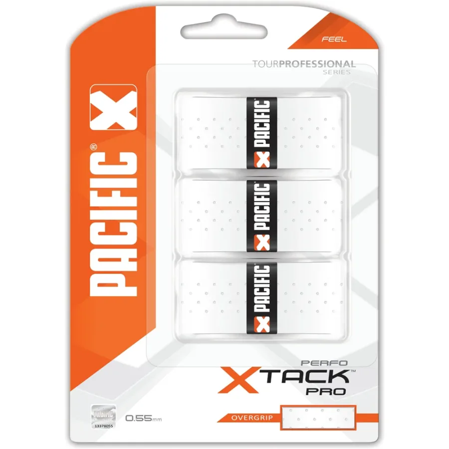 Pacific Pacific - X Tack Pro Performance Griffbänder 0,55mm 3er weiß