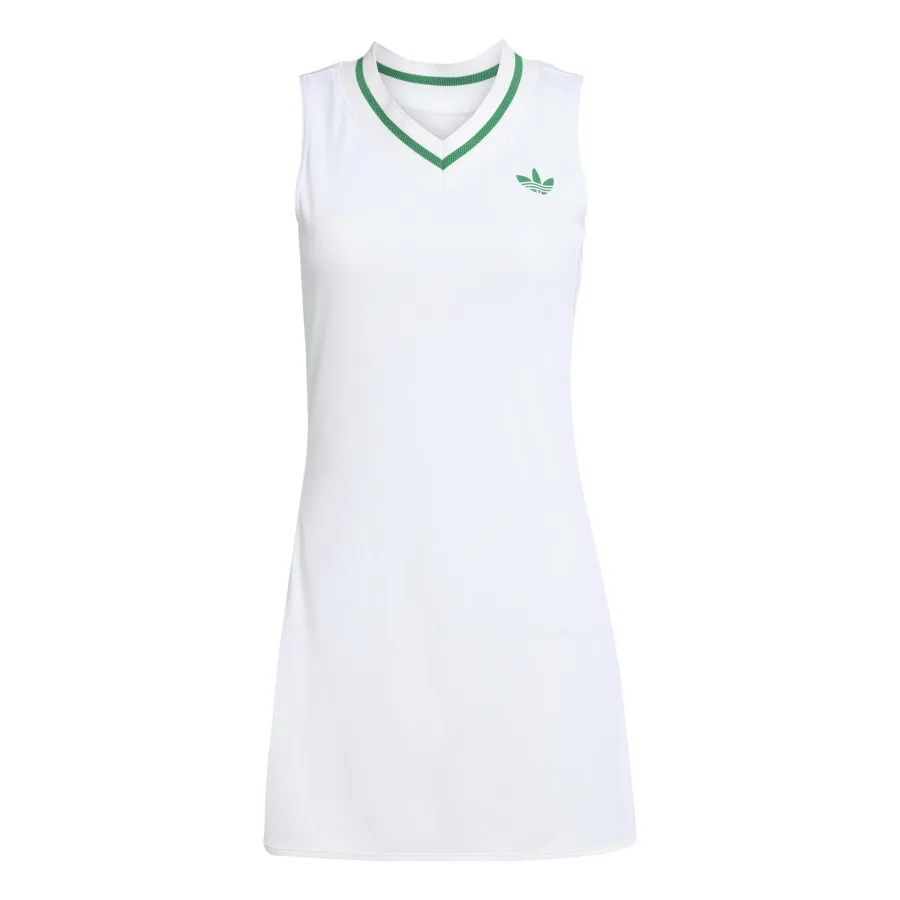 adidas Wow Pro Kleid Damen-Weiß,Grün