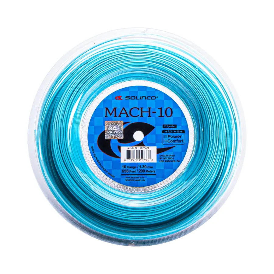 Solinco Mach 10 Saitenrolle 200m-Blau