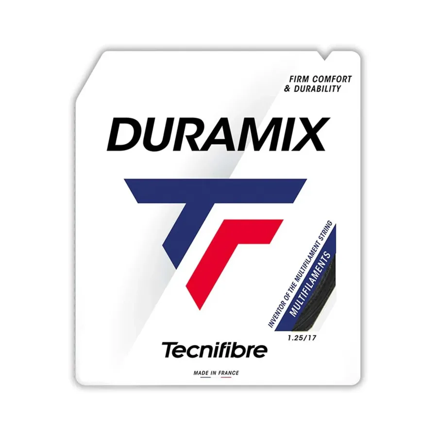 Tecnifibre Duramix HD 12m Saitenset-Schwarz