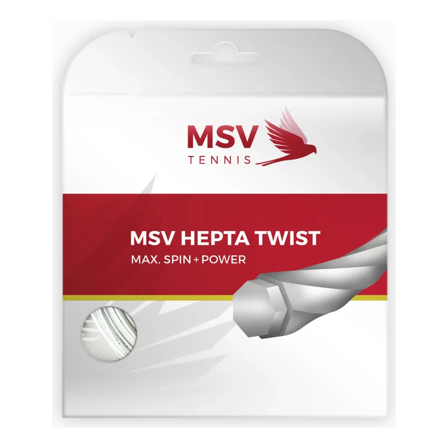 MSV Hepta-Twist Saitenset 12m-Weiß