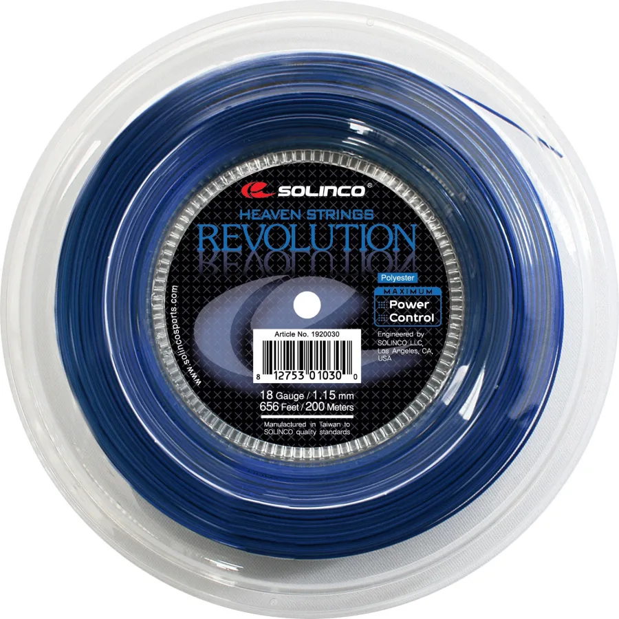 Solinco Revolution Saitenrolle 200m-Blau