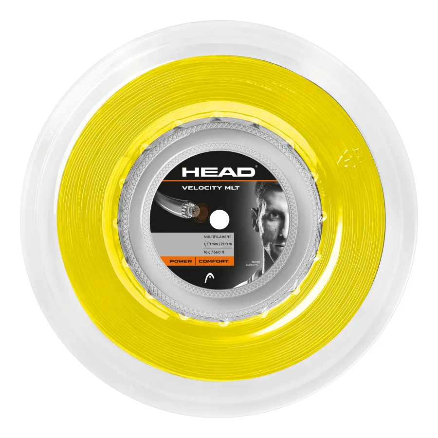 HEAD Velocity MLT Saitenrolle 200m-Gelb