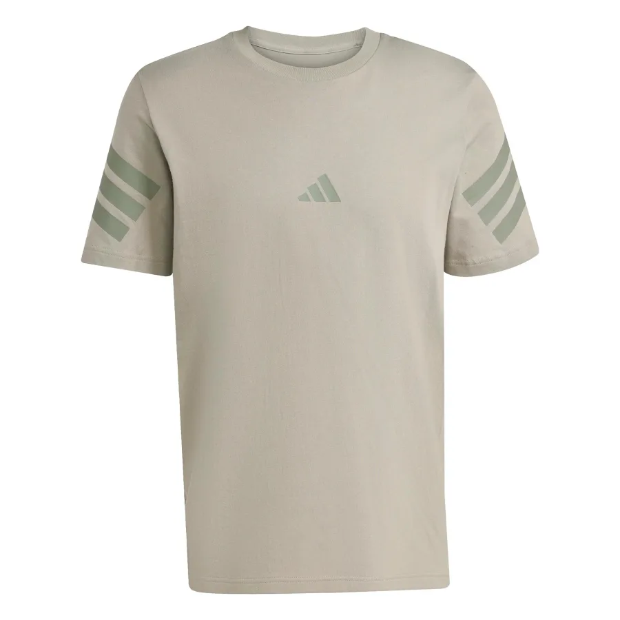 adidas 3Stripes Regular T-Shirt Herren-beige