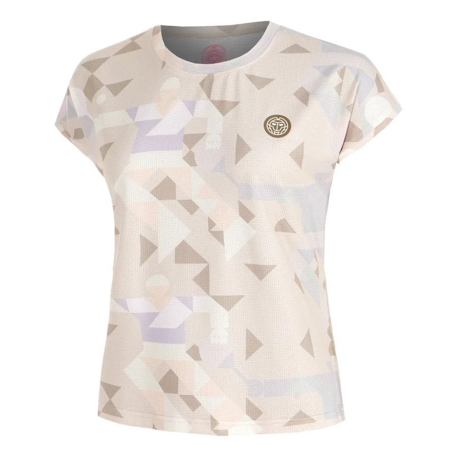 BIDI BADU Paris 2025 T-Shirt Damen-Beige