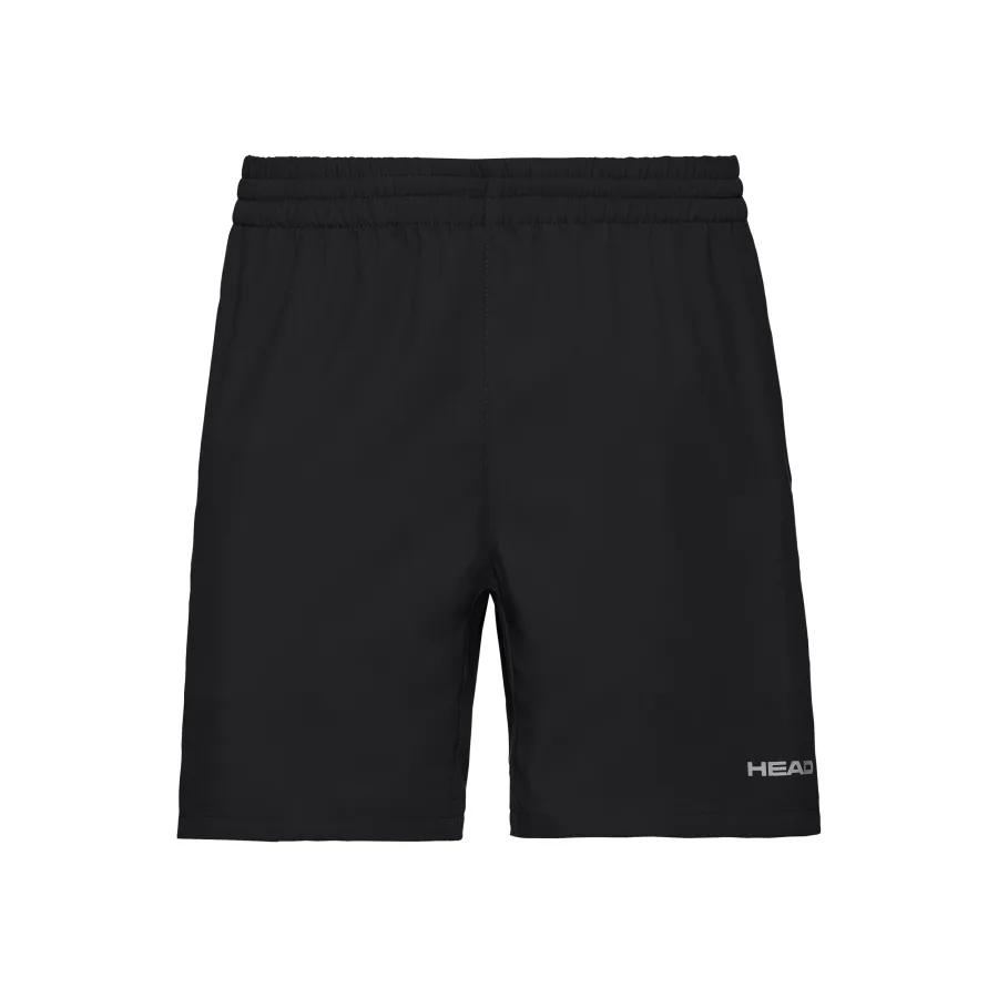 HEAD Club 7in Shorts Herren-Schwarz,Silber