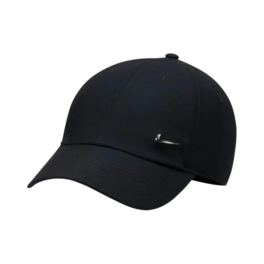 Nike Dri-Fit Club Metal Swoosh Cap Unisex - schwarz