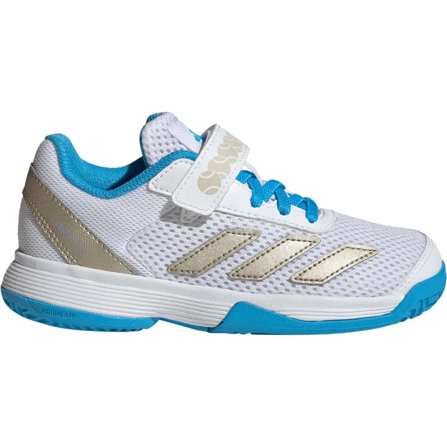adidas adidas - Courtflash Hook and Loop Tennisschuh Kinder footwear white