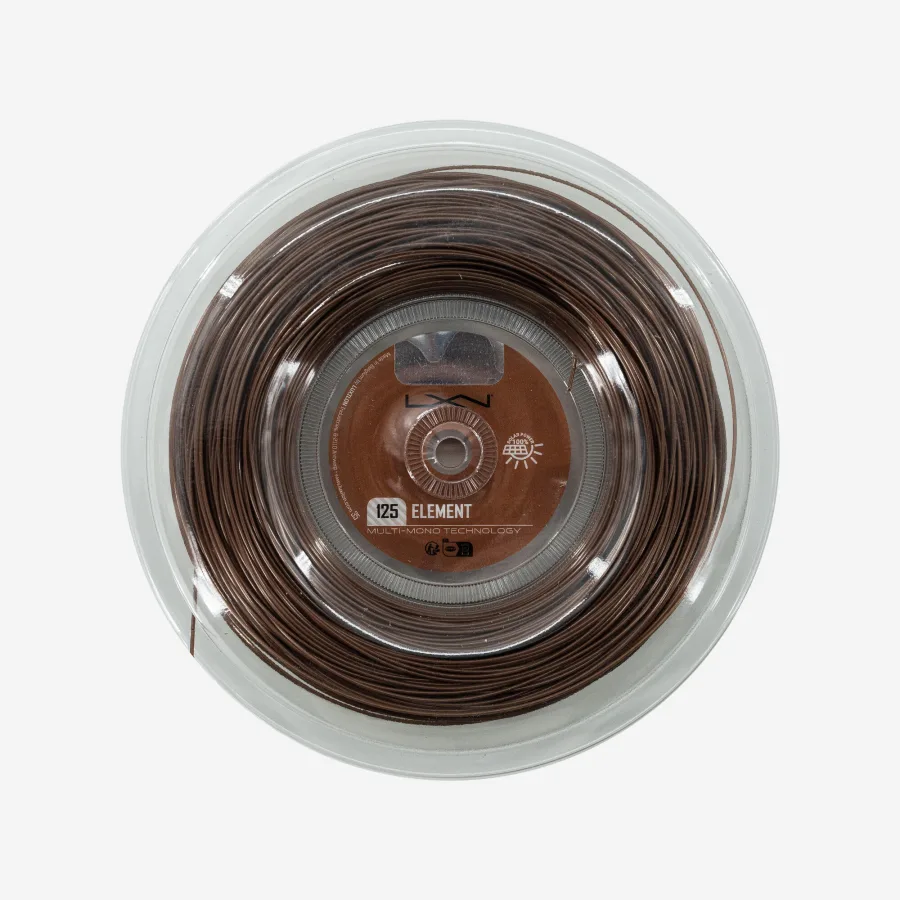 LUXILON Luxilon Monofaser Tennissaite 1,25 mm - Element 200 m Rolle bronze