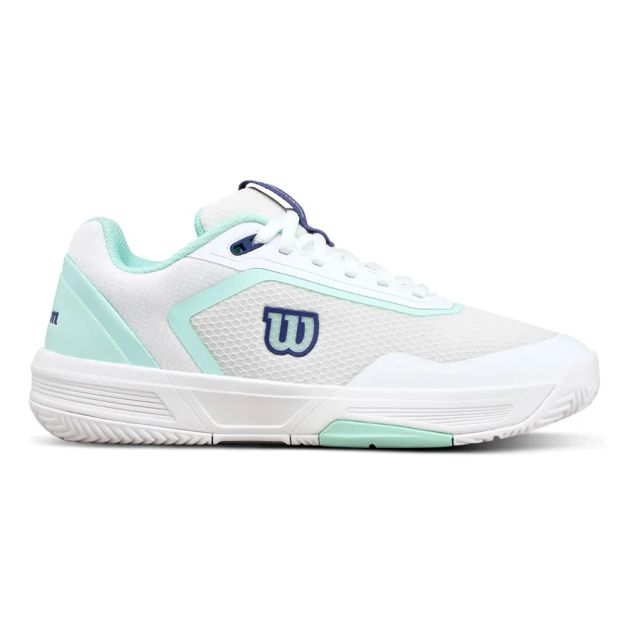 Wilson Court Glide Allcourtschuh Damen - weiß, türkis