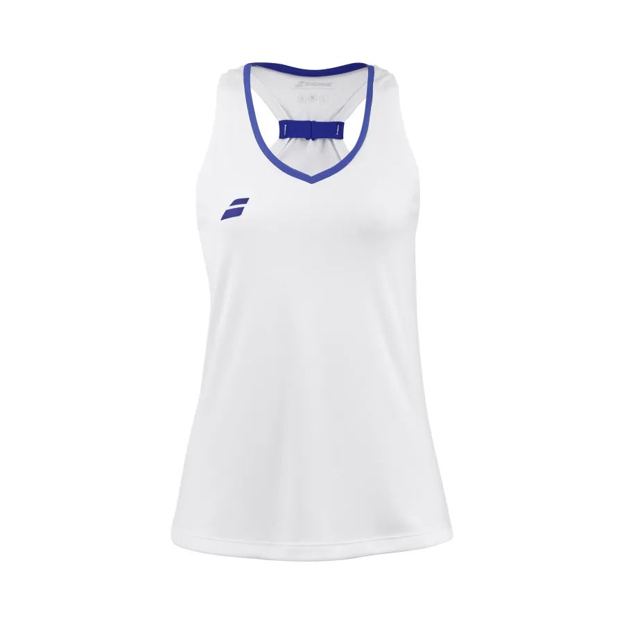 Babolat Play Tank-Top Mädchen - weiß