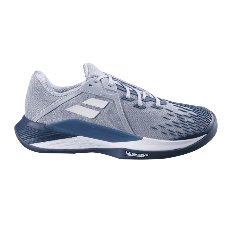 Babolat Propulse Fury 3 Sandplatzschuh Herren-Grau,Weiß