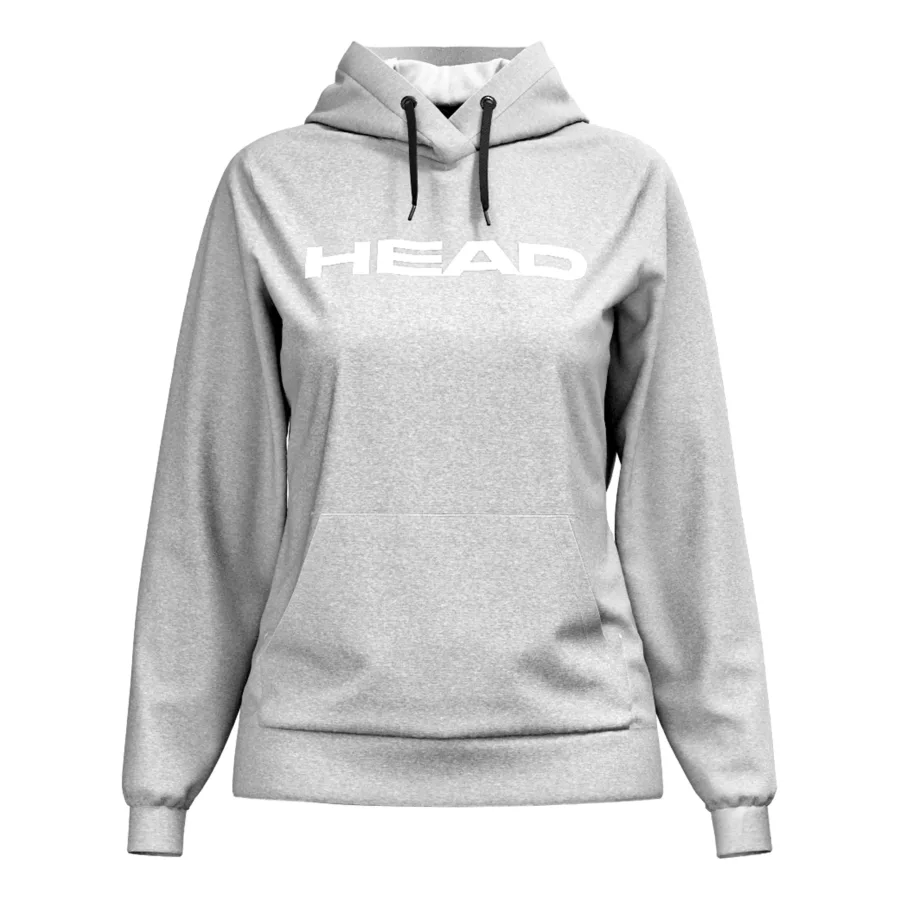 HEAD Club Original Hoody Damen-Hellgrau