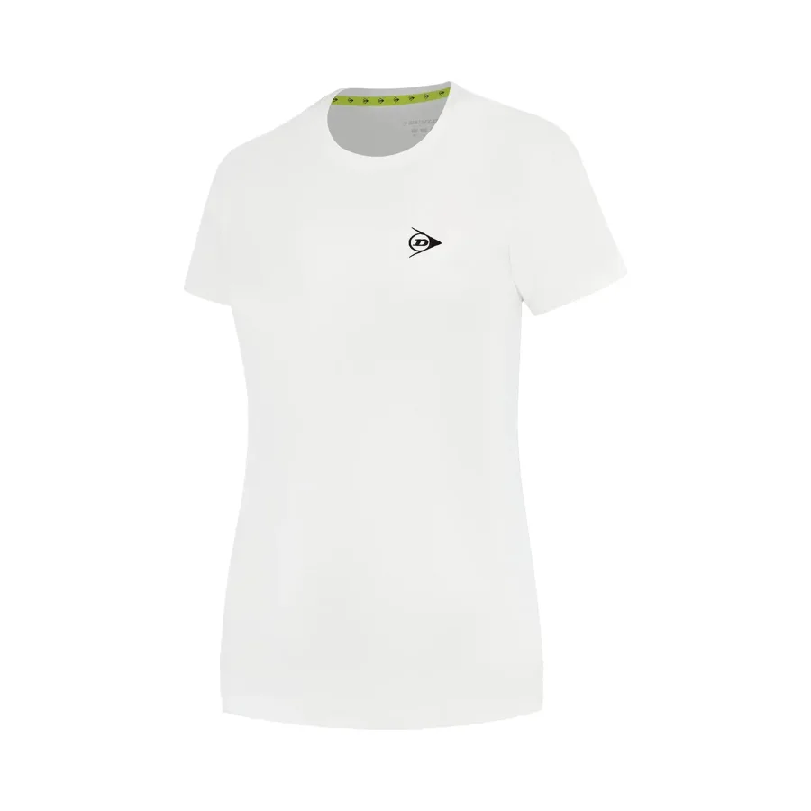 Dunlop Club Crew T-Shirt Mädchen-Weiß