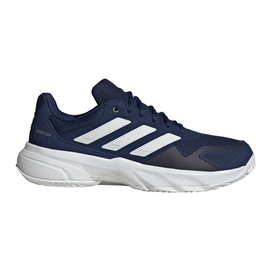 adidas CourtJam Control 3 Allcourtschuh Herren - dunkelblau, weiß