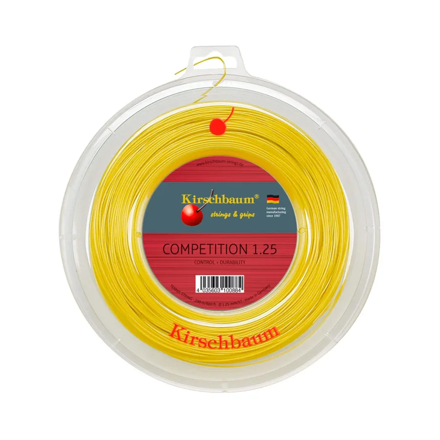 Kirschbaum Competition Saitenrolle 200m-Gelb