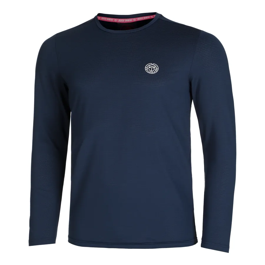 BIDI BADU Crew Roundneck Longsleeve Herren-Dunkelblau